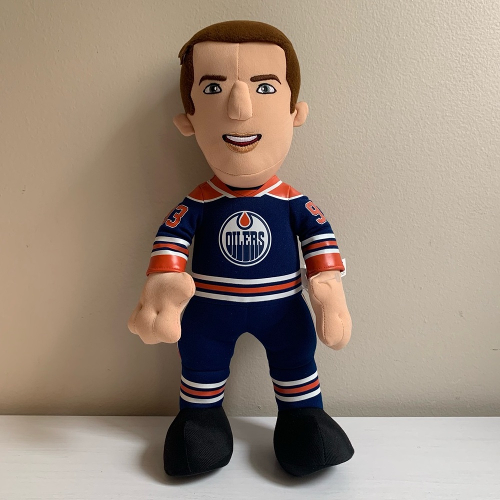 Ryan Nugent-Hopkins #93 NHL Edmonton Oilers 15” Plush 2012 Bleacher Creatures